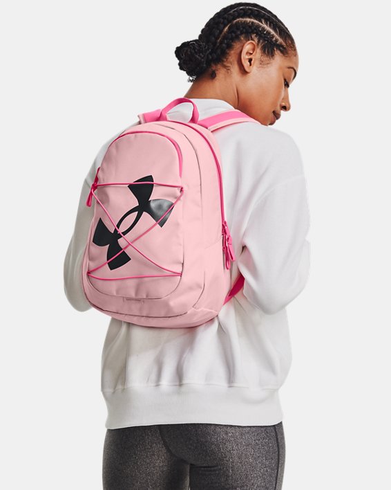 UA Hustle Play Backpack, Pink, pdpMainDesktop image number 4